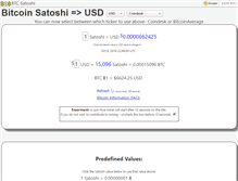 Tablet Screenshot of btcsatoshi.com